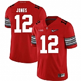 Ohio State Buckeyes 12 Cardale Jones Red Diamond Nike Logo College Football Jersey Dzhi,baseball caps,new era cap wholesale,wholesale hats